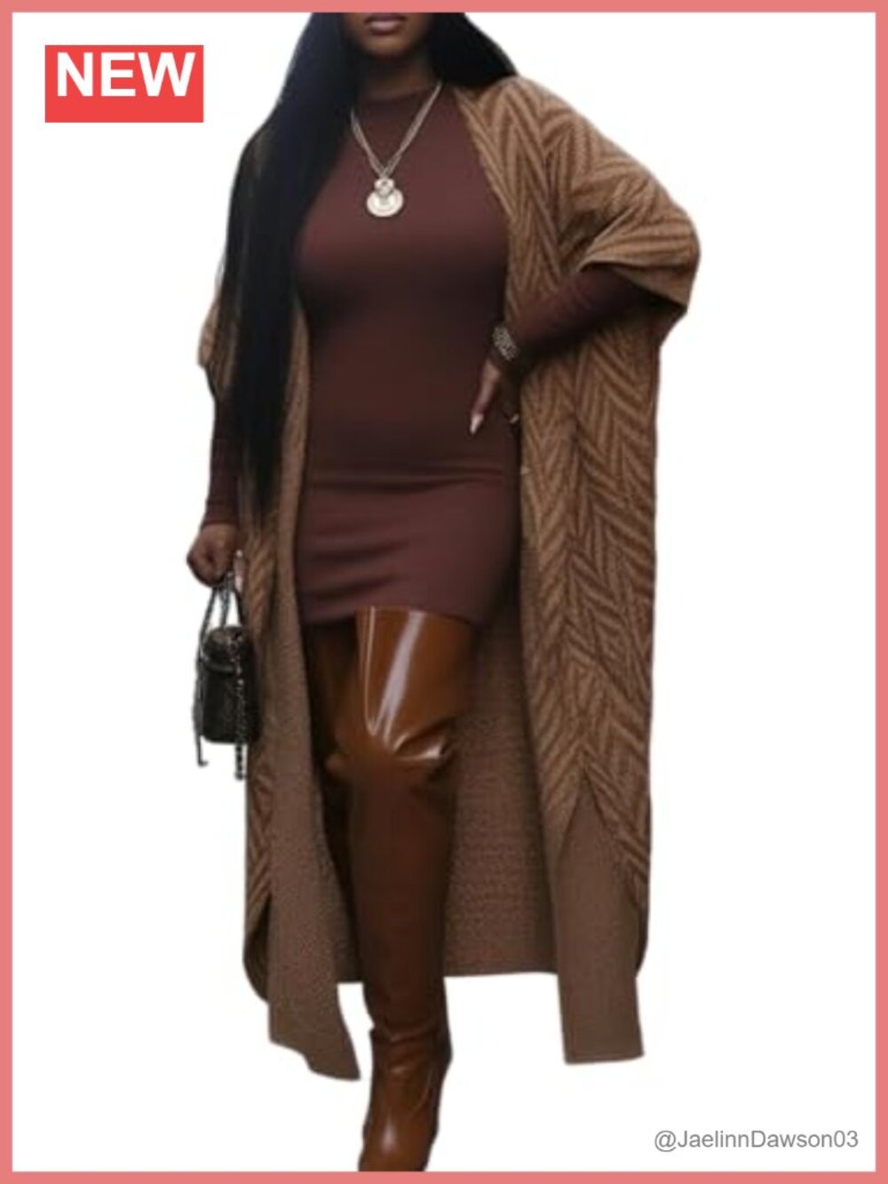 Women's Striped Open Front Long Cardigan Sweater Lightweight